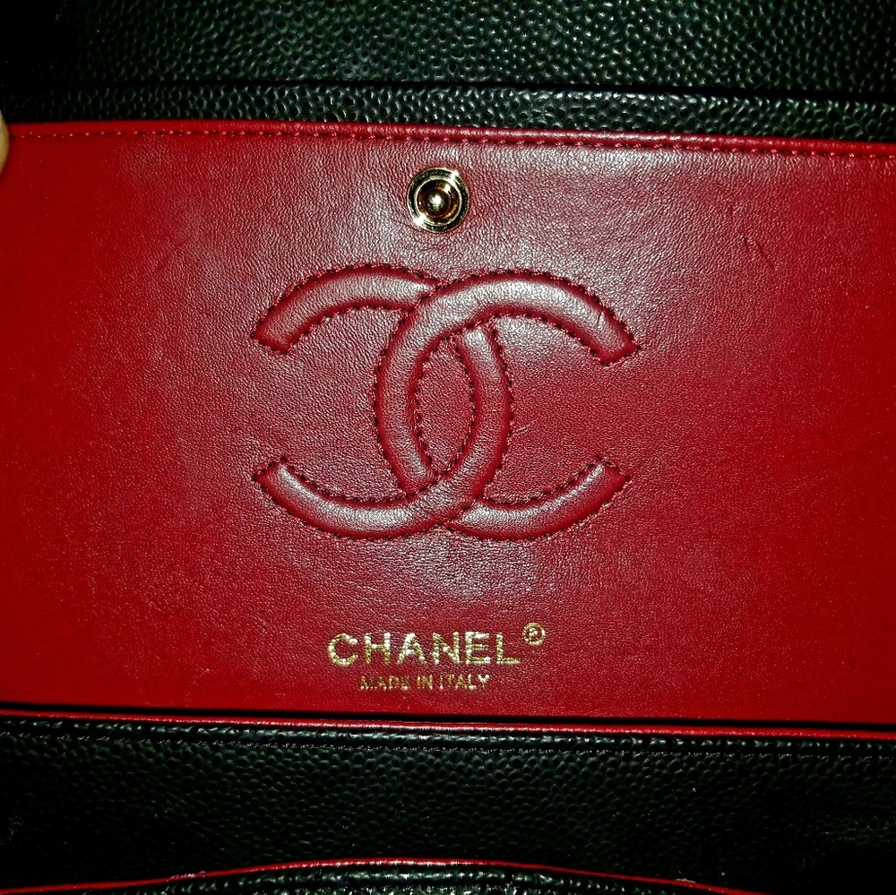 100% Authentic Chanel Maxi Caviar Jumbo Bag - Picture 3 of 6